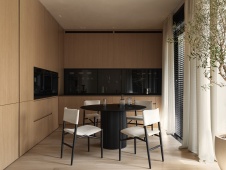 Фото интерьера кухни квартиры в современном стиле 