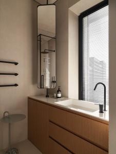 Фото интерьера санузла квартиры в современном стиле 