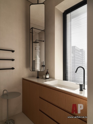 Фото интерьера санузла квартиры в современном стиле