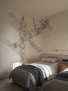 Фото интерьера детской квартиры в современном стиле 