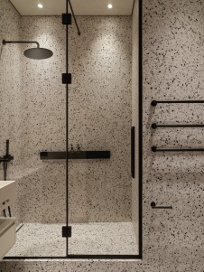 Фото интерьера санузла квартиры в современном стиле 