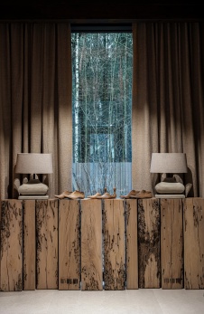 Фото интерьера входной зоны дома в стиле фьюжн