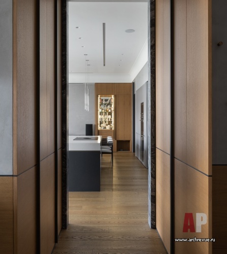 Фото интерьера кухни квартиры в стиле неоклассика