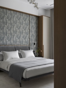 Фото интерьера спальни квартиры в стиле неоклассика