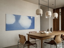 Фото интерьера столовой квартиры в стиле минимализм