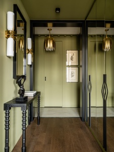 Фото интерьера входной зоны квартиры в стиле фьюжн