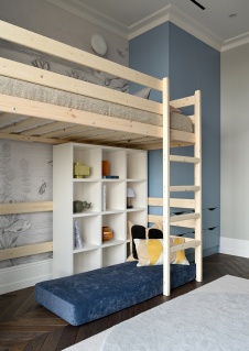 Фото интерьера детской квартиры в стиле неоклассика