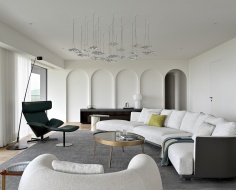 Двухэтажная квартира с итальянским характером 