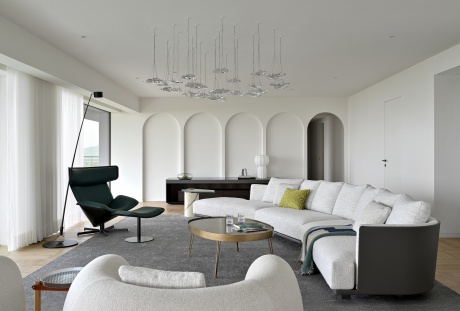 Двухэтажная квартира с итальянским характером 