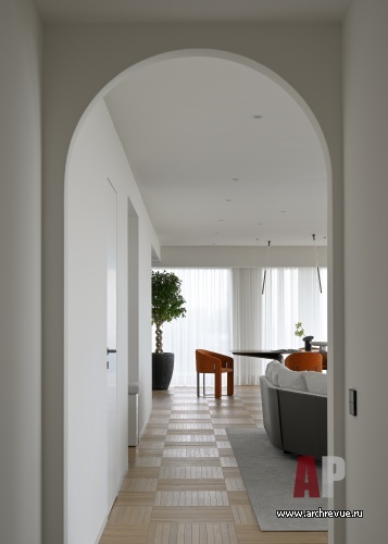 Фото интерьера входной зоны квартиры в стиле минимализм