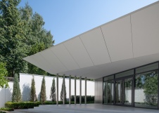 Фото фасада дома в стиле минимализм