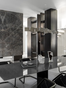 Фото интерьера столовой дома в стиле минимализм