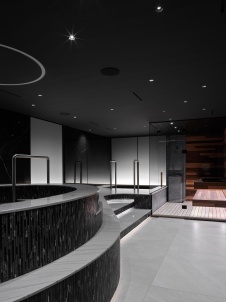 Фото интерьера СПА-зоны дома в стиле минимализм