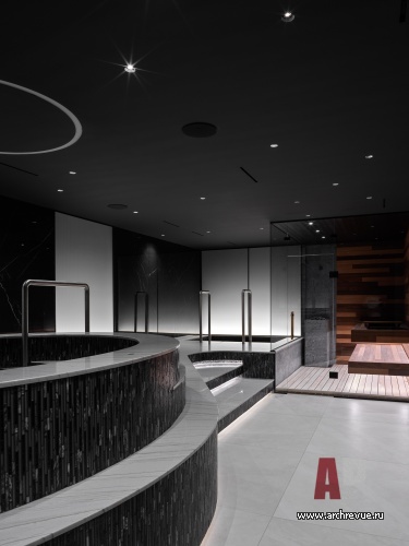 Фото интерьера СПА-зоны дома в стиле минимализм