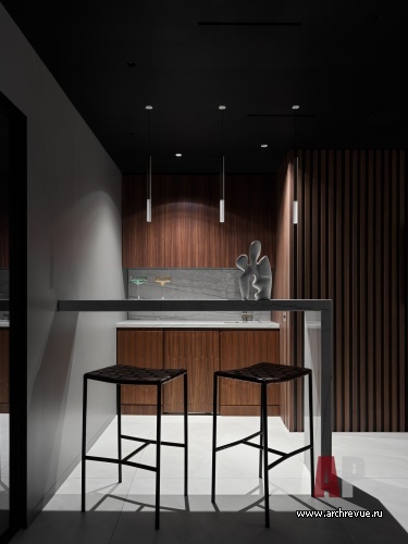 Фото интерьера винотеки дома в стиле минимализм