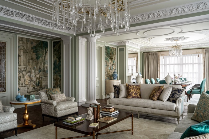 Северная звезда. Двухуровневая резиденция на Гребном канале 