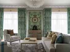 Фото интерьера спальни квартиры в стиле неоклассика