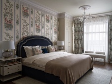 Фото интерьера детской квартиры в стиле неоклассика 