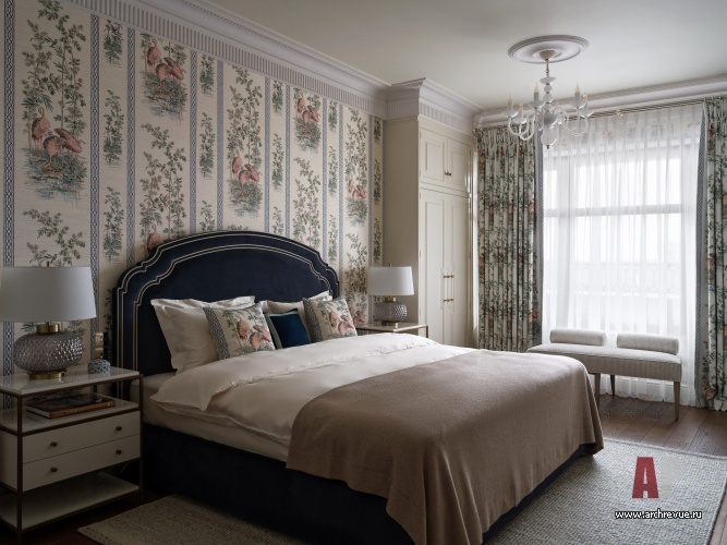 Фото интерьера детской квартиры в стиле неоклассика