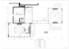 Планировка 2 этажа 2-х этажной резиденции на Гребном канале.