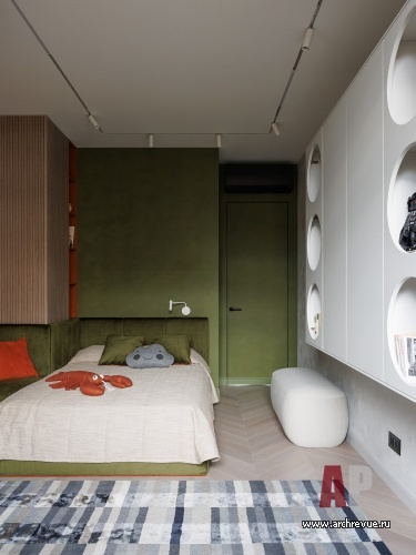 Фото интерьера детской квартиры в стиле неоклассика