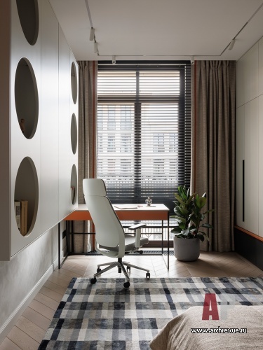 Фото интерьера детской квартиры в стиле неоклассика