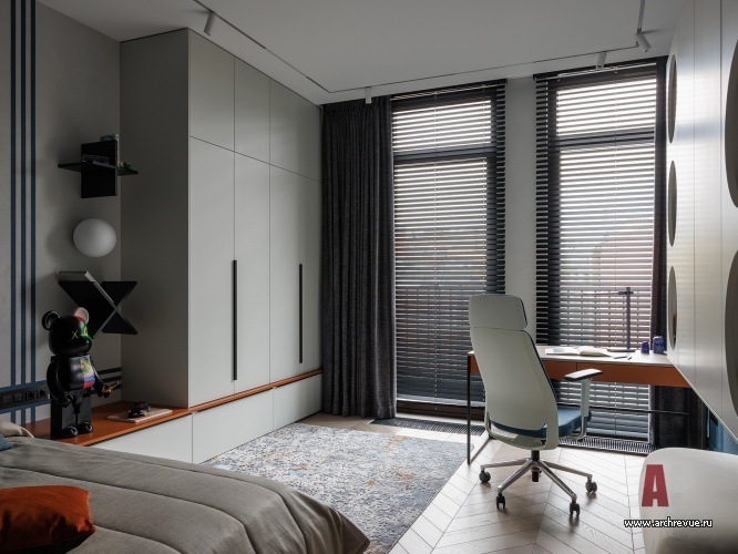 Фото интерьера детской квартиры в стиле неоклассика