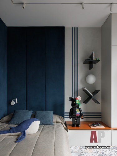 Фото интерьера детской квартиры в стиле неоклассика