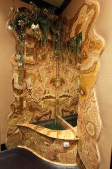 Фото интерьера санузла квартиры в восточном стиле