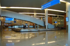 Фото интерьера аэропорта международного аэропорта «Шереметьево-3» в современном стиле