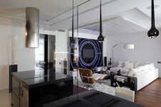 Фото интерьера гостиной квартиры в стиле минимализм