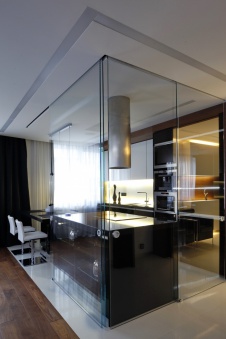 Фото интерьера кухни квартиры в стиле минимализм