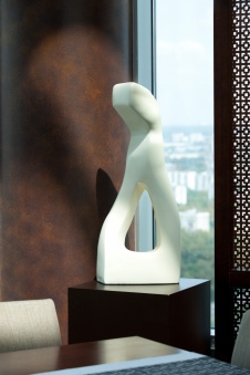 Фото детали интерьера гостевой квартиры в современном стиле