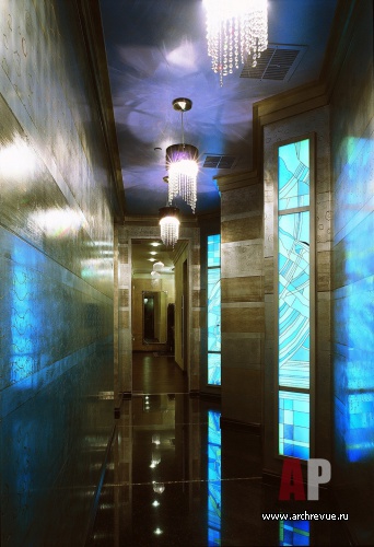 Фото интерьера коридора квартиры в стиле гламур