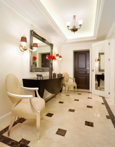 Фото интерьера входной зоны квартиры в стиле ар-деко