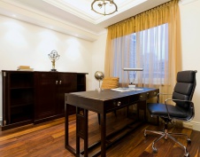 Фото интерьера кабинета квартиры в стиле ар-деко