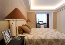 Фото интерьера спальни квартиры в стиле ар-деко
