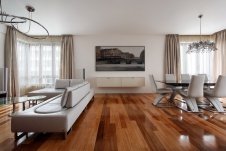 Фото интерьера гостиной квартиры в стиле минимализм