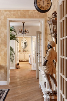 Фото интерьера зоны отдыха загородного дома в стиле фьюжн