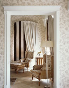 Фото интерьера зоны отдыха дома в классическом стиле