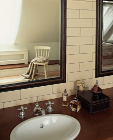 Фото интерьера санузла дома в классическом стиле