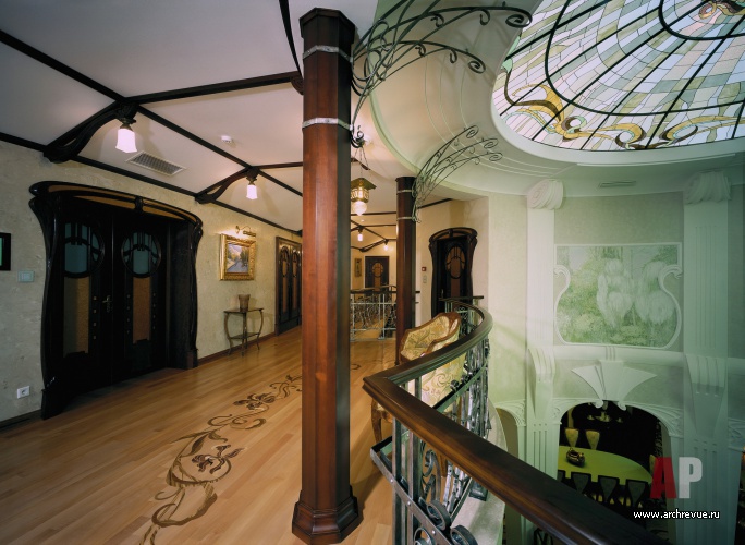 Фото интерьера балкона дома в стиле модерн