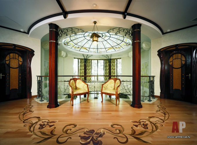 Фото интерьера зоны отдыха дома в стиле модерн