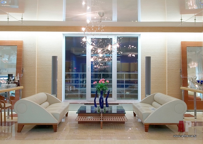 Фото интерьера гостиной квартиры в стиле минимализм