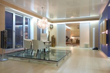 Фото интерьера зоны отдыха квартиры в стиле минимализм