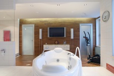 Фото интерьера санузла квартиры в стиле минимализм