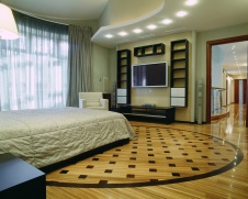 Фото интерьера спальни дома в стиле ар-деко