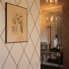 Фото интерьера входной зоны квартиры в стиле ар-деко