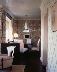 Фото интерьера столовой квартиры в стиле ар-деко