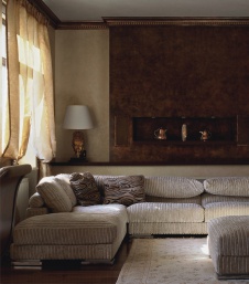 Фото интерьера зоны отдыха квартиры в стиле фьюжн